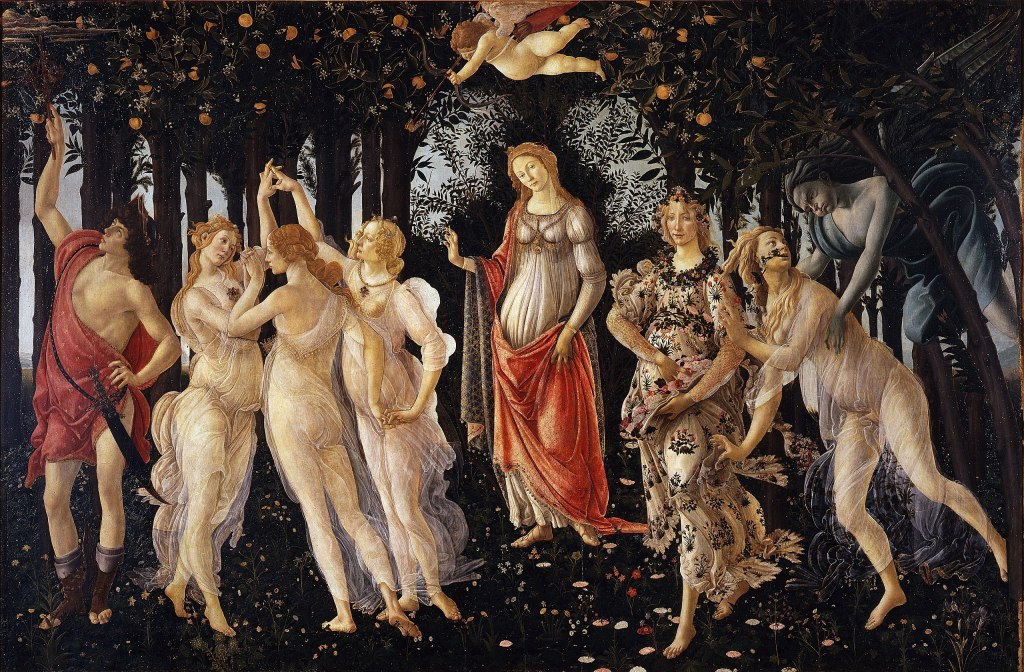 Primavera (c. 1482) by Sandro Botticelli