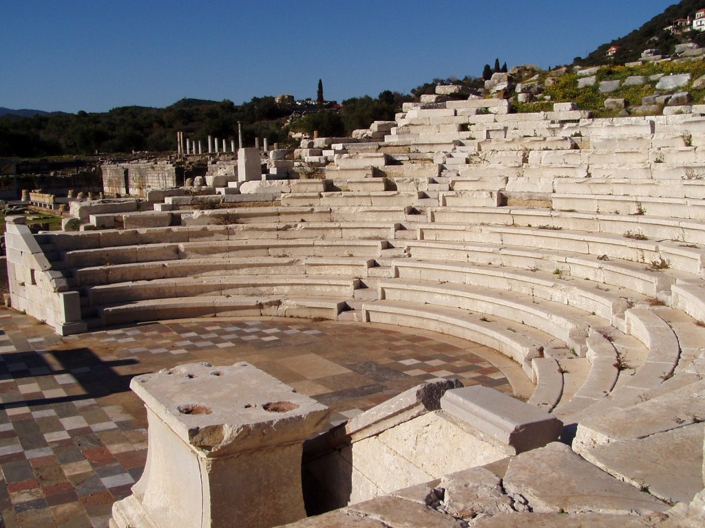The ancient Theater of Messene