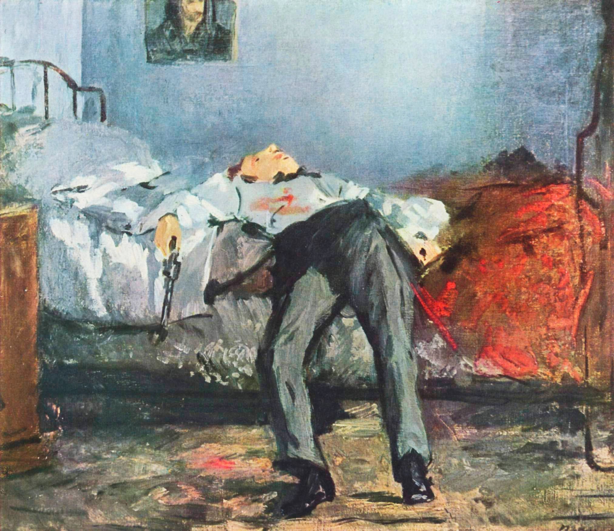 Le Suicidé (1877) by Edouard Manet